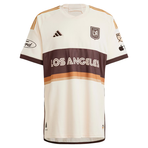 adidas LAFC Tan 2024 Archive Authentic Jersey Adidas