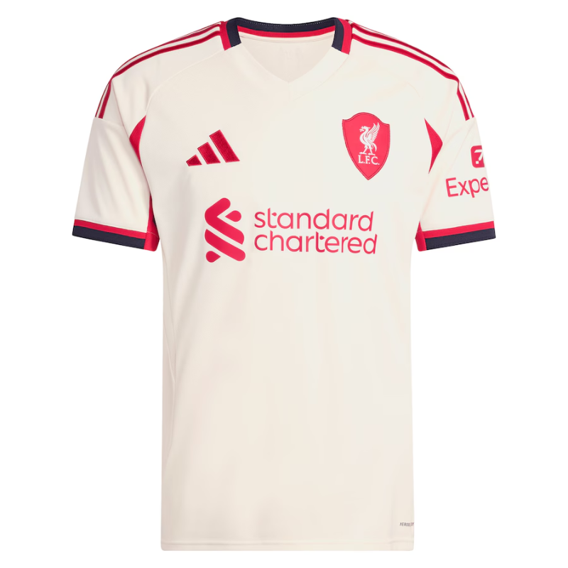 Alexander Isak Liverpool adidas 2025/26 Away Player Jersey - White Adidas