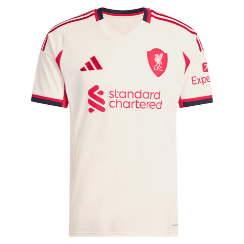 Alexander Isak Liverpool adidas 2025/26 Away Player Jersey - White Adidas