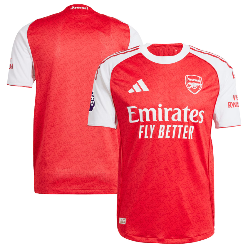Arsenal adidas 2025/26 Home Authentic Jersey - Red Adidas