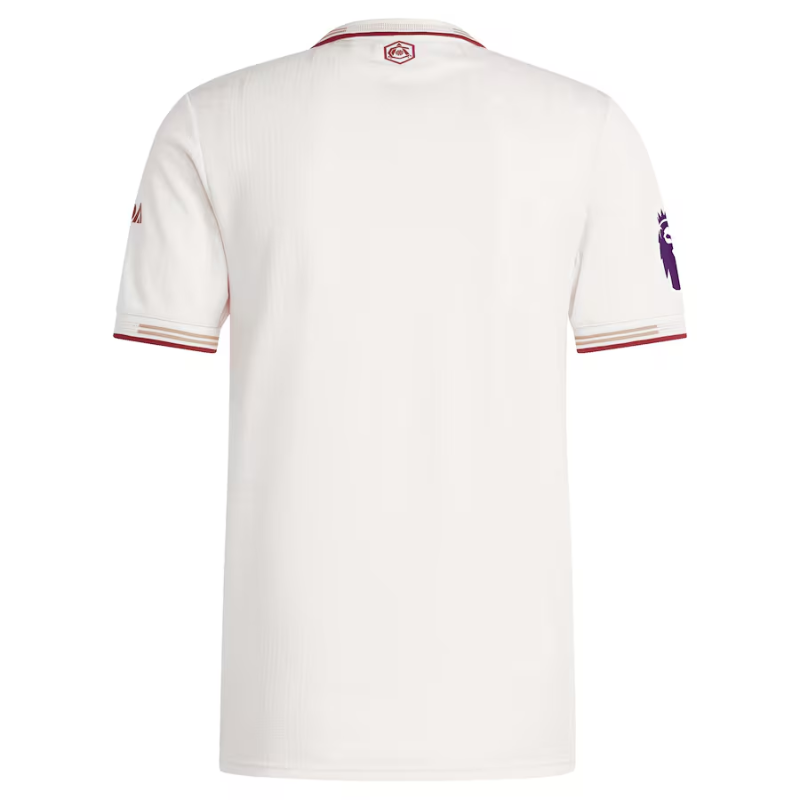 Arsenal adidas 2025/26 Third Custom Jersey - White Adidas